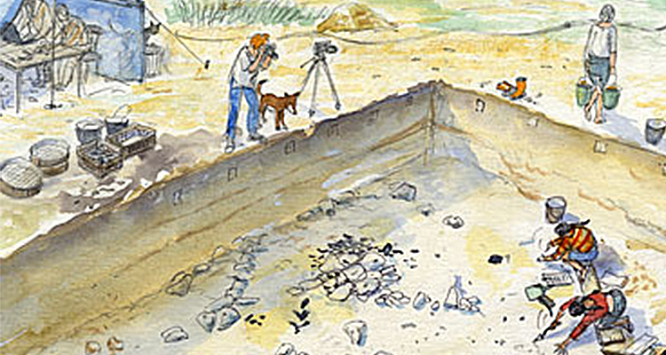 Invitation visite du site archéologique d’Étiolles 13 juin 2025
